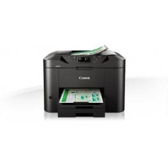 Canon MAXIFY MB2155 - Multifunction printer - colour - ink-jet - A4 (210 x 297 mm), Legal (216 x 356 mm) (original) - A4/Legal (media) - up to 18 ppm (copying) - up to 19 ipm (printing) - 250 sheets - 33.6 Kbps - USB 2.0, Wi-Fi(n), USB host